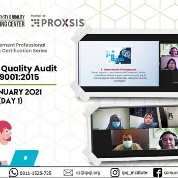 Pelakasanaan Internal Quality Audit ISO 9001:2015 (26-27 Januari 2021)