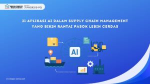 Penerapan Artificial Intelligence dalam Supply Chain Management dengan sistem logistik modern