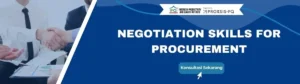 Training Negotiation Skills for Procurement