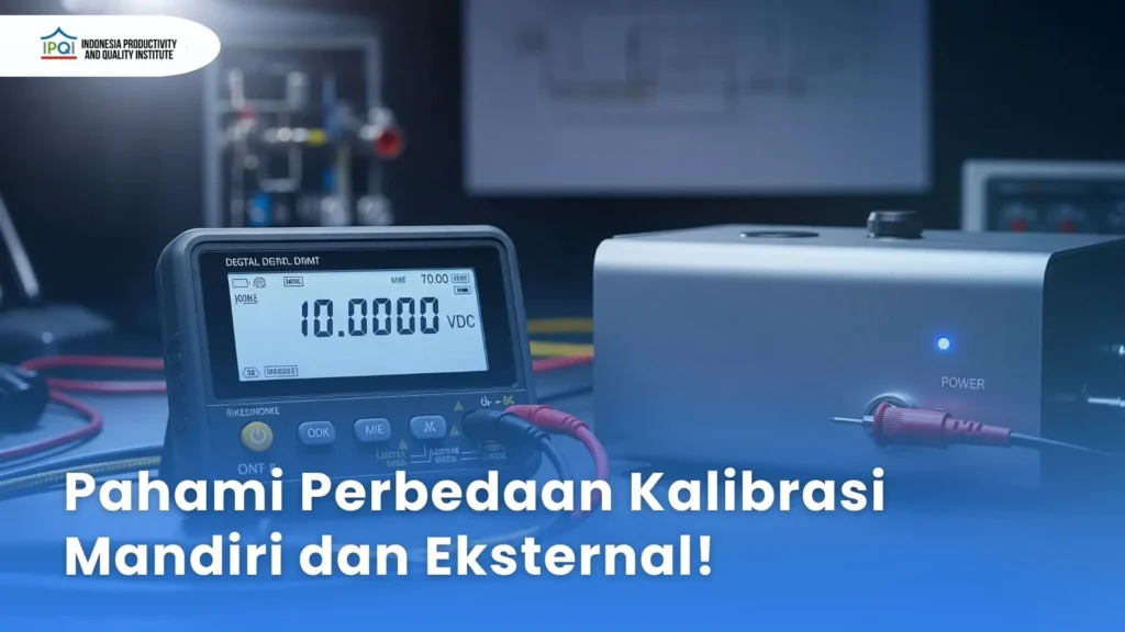 perbandingan kalibrasi mandiri dan eksternal untuk DAQ dan DMM