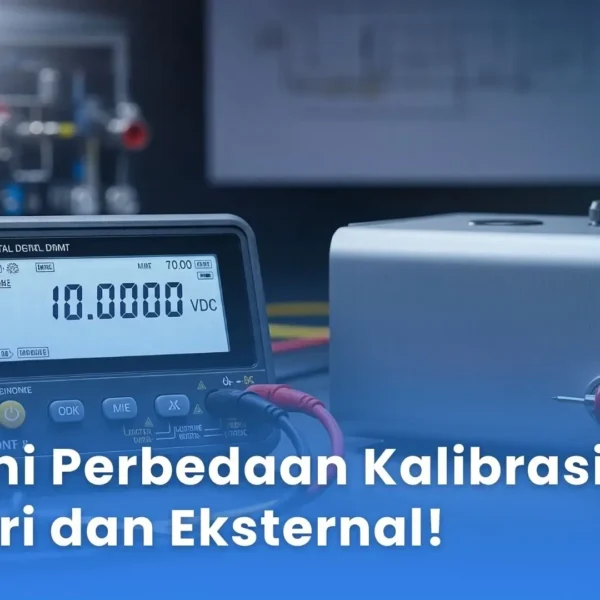 perbandingan kalibrasi mandiri dan eksternal untuk DAQ dan DMM