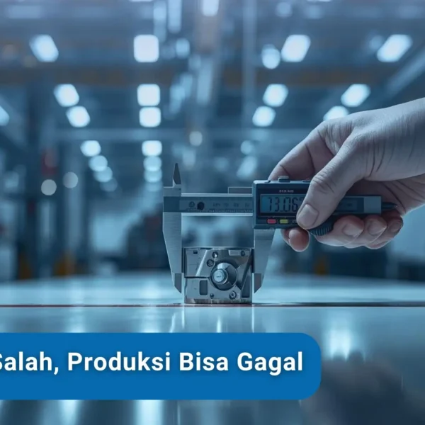 proses kalibrasi dimensi alat ukur di industri manufaktur