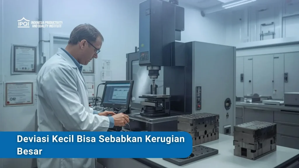 proses kalibrasi dimensi ISO 17025 di laboratorium