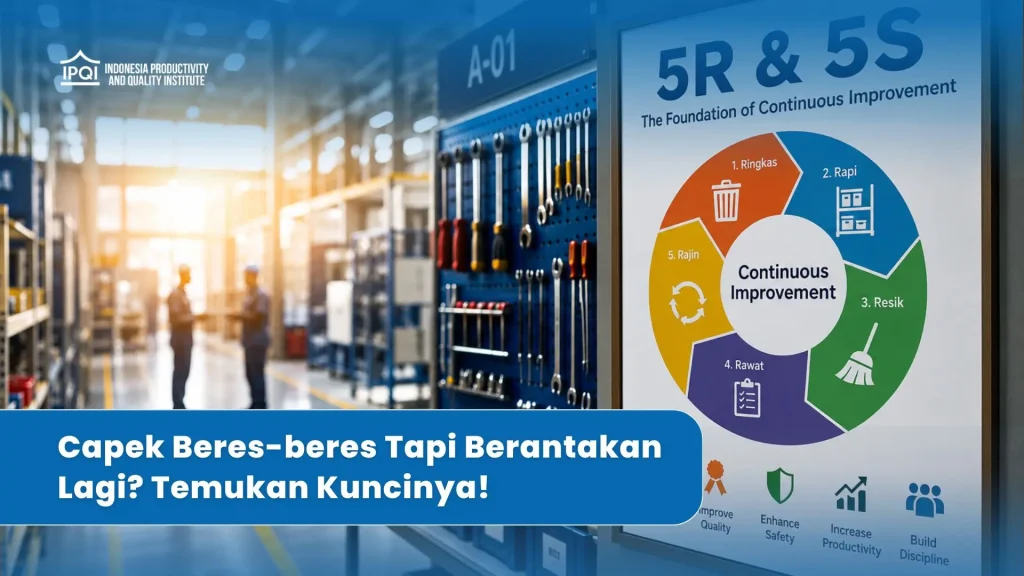 Framework penerapan 5R 5S sebagai continuous improvement