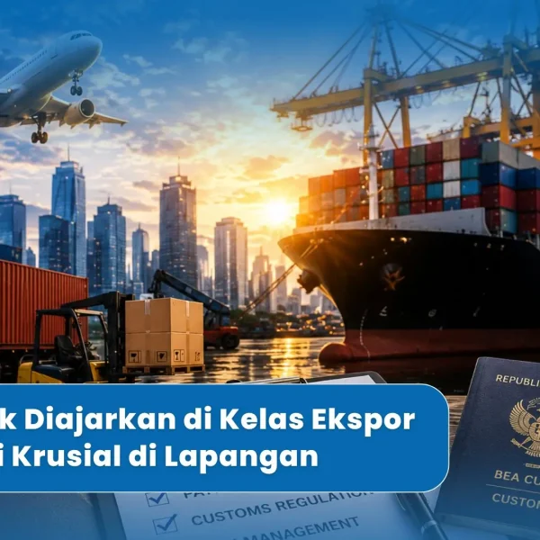 Ilustrasi prosedur kepabeanan dan panduan praktis ekspor impor di pelabuhan