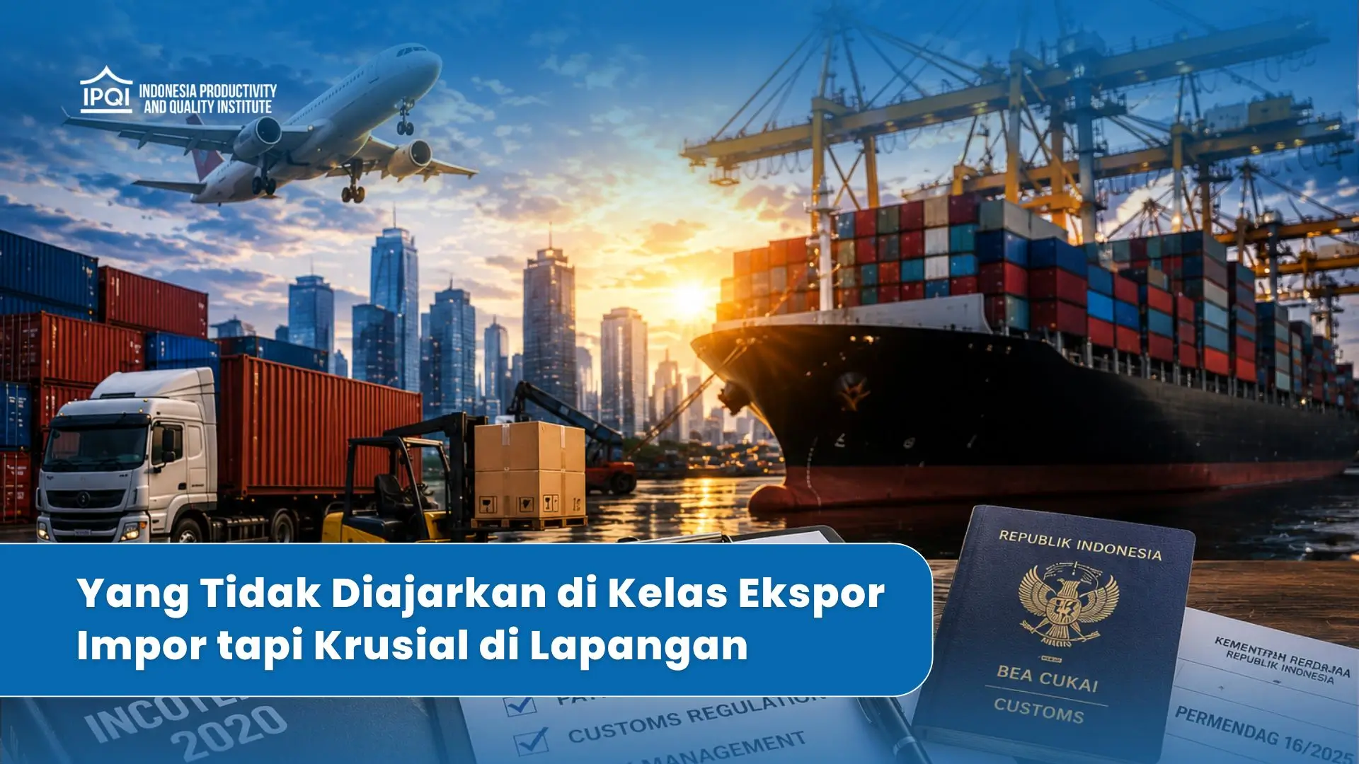 Ilustrasi prosedur kepabeanan dan panduan praktis ekspor impor di pelabuhan