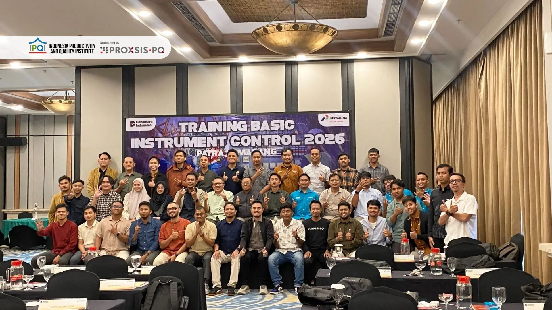 Peserta training basic instrument control Pertamina Patra Niaga